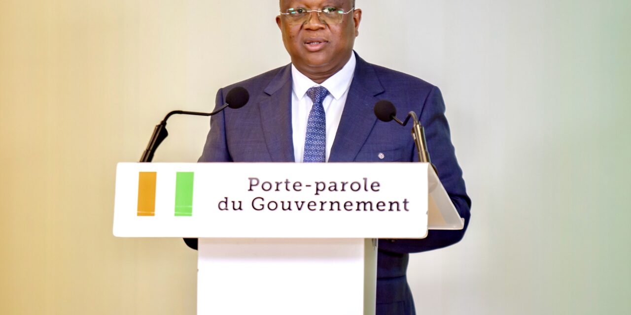 CÔTE D’IVOIRE: COMMUNIQUE DU CONSEIL DES MINISTRES DU MERCREDI 17 SEPTEMBRE 2025