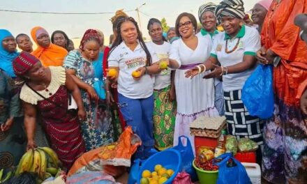 Yapleu :  Mme Koffi Gisèle, maire de logoualé séduit la population