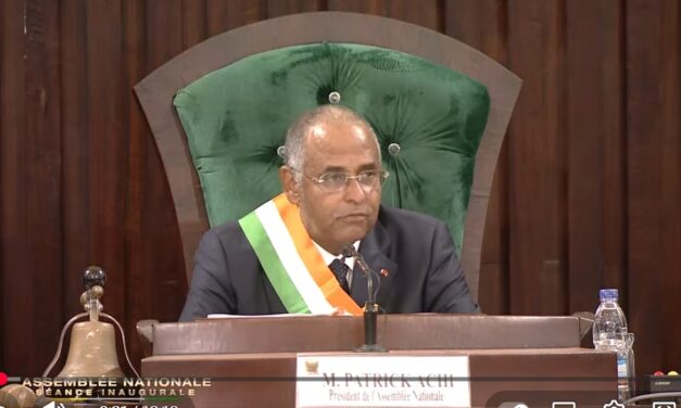 Côte d&rsquo;Ivoire: Achi Patrick, 9e président de l&rsquo;Assemblée nationale